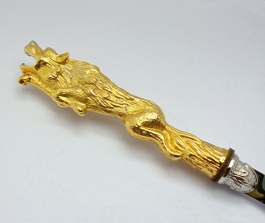 Набор шампуров "Звери". Позолота