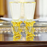 Лафитники "Пират" 2шт. Позолоченные