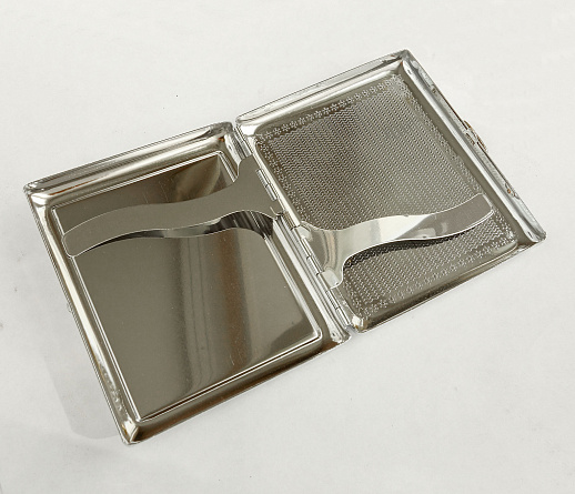 Портсигар "Схватка" / на 20 сигарет купить с доставкой Портсигар "Схватка" / на 20 сигарет