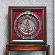 Плакетка-часы "Спасская башня"
