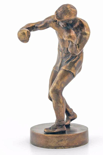 Бронзовая композиция "Боксёр"