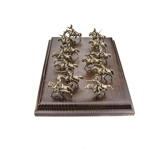 Диорама "Русские драгуны 1812 г." 1/72