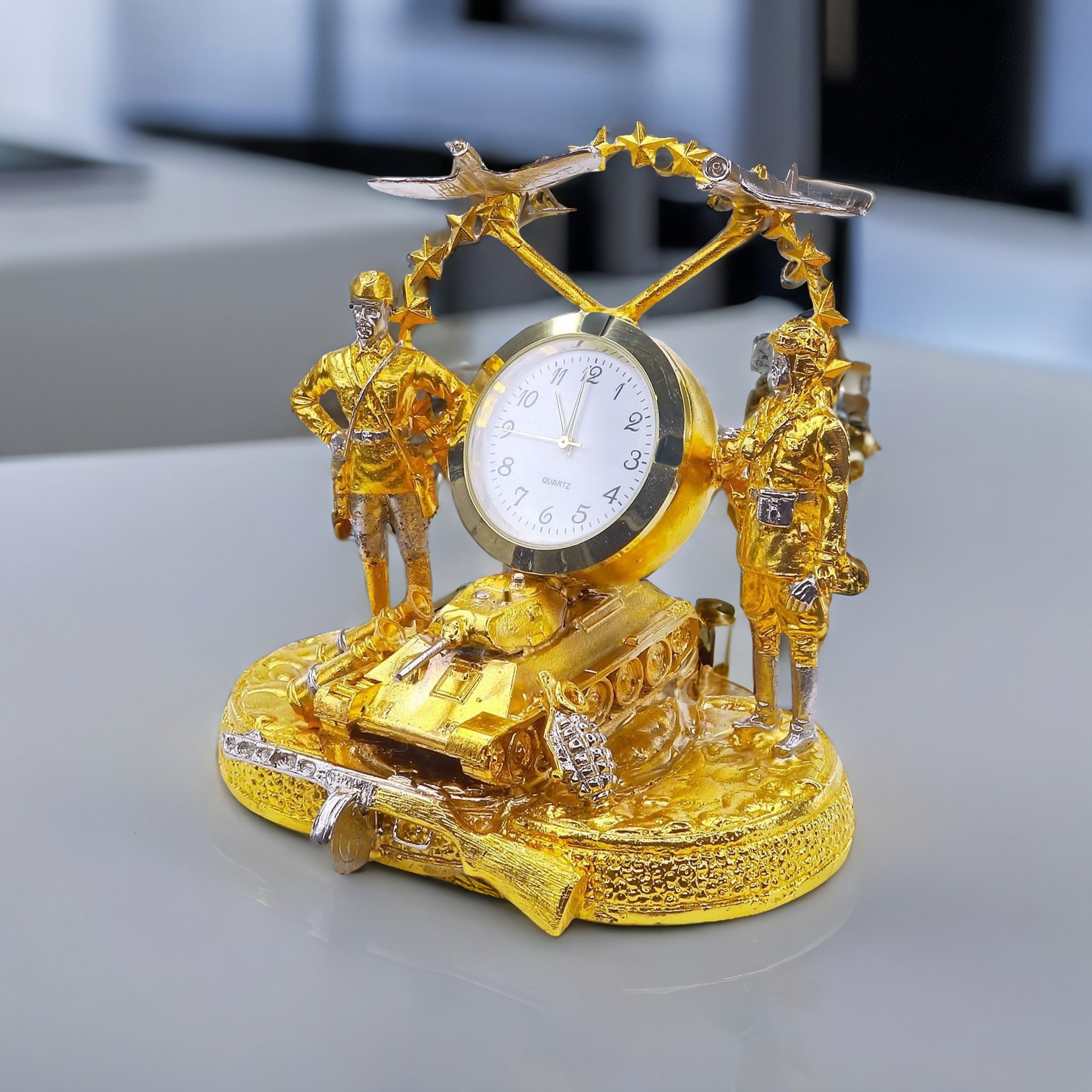 Часы в золоте "Самолеты"