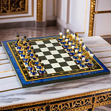 Шахматы из лазурита в подарок