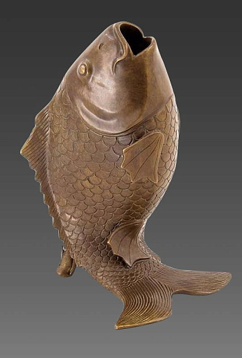 Бронзовая композиция «Карп»