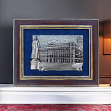 Плакетка "Здание Федеральной службы безопасности РФ" (ФСБ России)