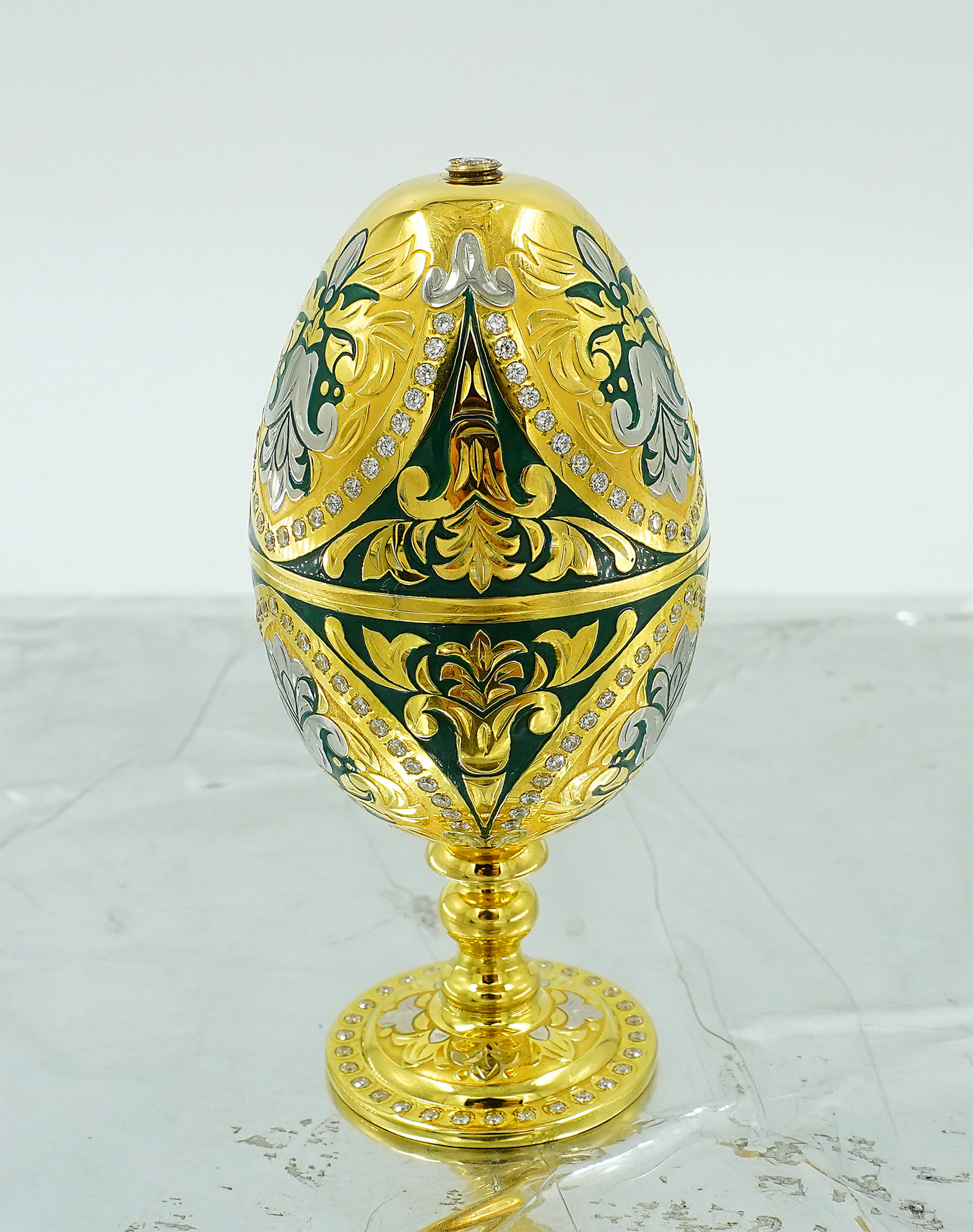 Сувенир "Яйцо-рюмки" №5 Златоуст.