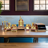 Письменный набор "Яшмовый". Златоуст