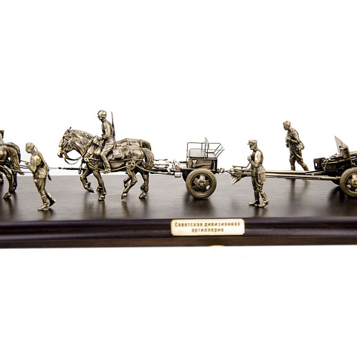 Диорама "Советская дивизионная артиллерия" 1/35