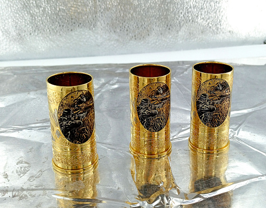 Стопки "Подарок охотнику". Златоуст