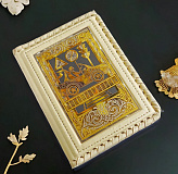 Кожаная обложка для водительского удостоверения женская. Златоуст