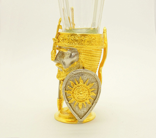 Лафитники "Богатырь" 2шт. Позолоченный