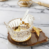 Икорница на агате № 2. Златоуст