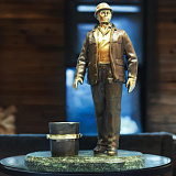 Бронзовая статуэтка " Рабочий-металлург"