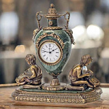 Настольные каменные часы