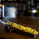 Бронзовая открывашка для пива "Медведь"