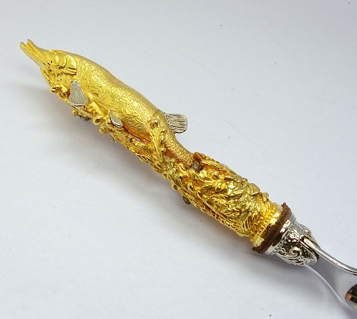 Набор шампуров "Рыбы". Позолота