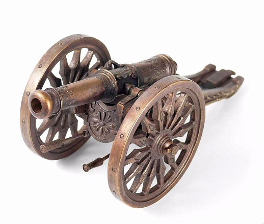 Бронзовая композиция «Пушка» купить с доставкой Бронзовая композиция «Пушка»