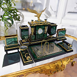 Настольный набор из малахита "Орел". Златоуст