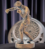 Бронзовая композиция "Боксёр"