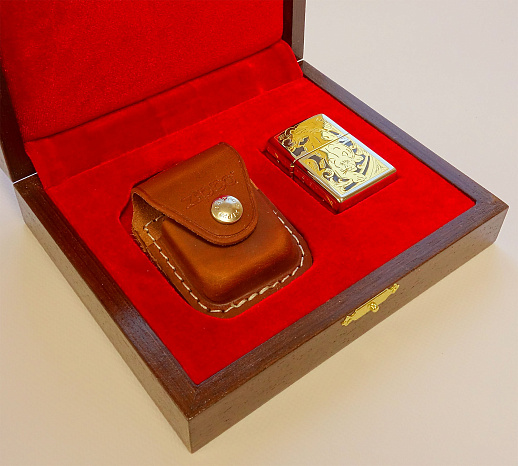 Подарочная зажигалка Zippo "Хищник" № 2