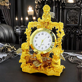 Часы "Ангелочки". Позолоченные