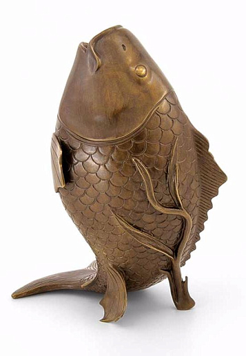 Бронзовая композиция «Карп»