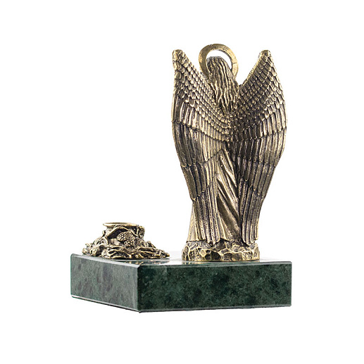 Статуэтка «Ангел. Большой» с подсвечником на камне купить с доставкой Статуэтка «Ангел. Большой» с подсвечником на камне