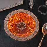 Блюдо сувенирное из янтаря