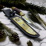 Нож "Золотой сокол".№8 Златоуст