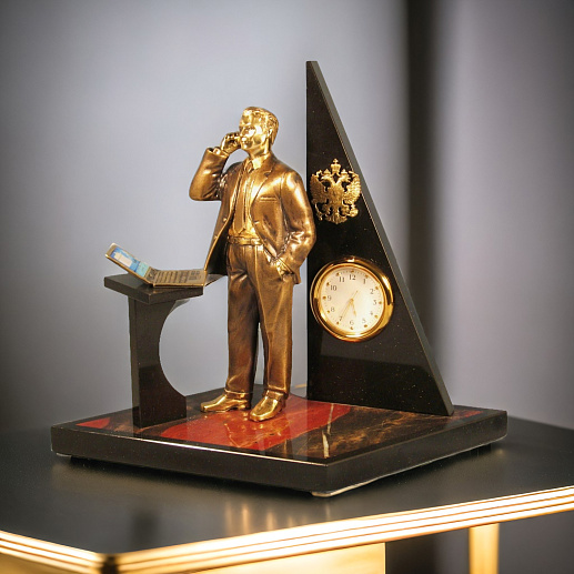 Часы подарочные настольные