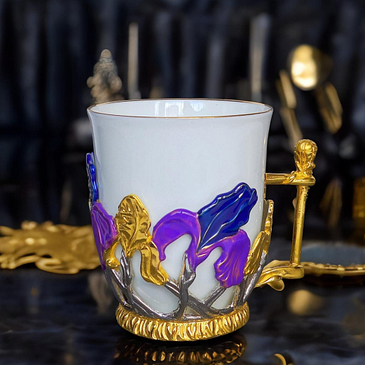 Кофейная чашка "Ирис"