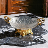 Декоративная хрустальная ваза