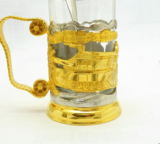 Сувенирный подстаканник "Танки"