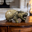 Скульптура в подарок "Бегемотик"
