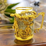 Сувенирный подстаканник "Грибники"