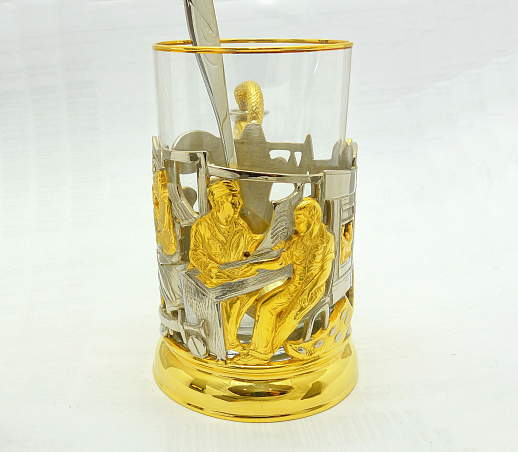 Сувенирный подстаканник "Подарок врачу"