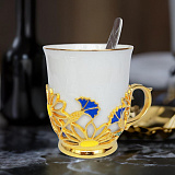 Кофейная чашка "Васильки"