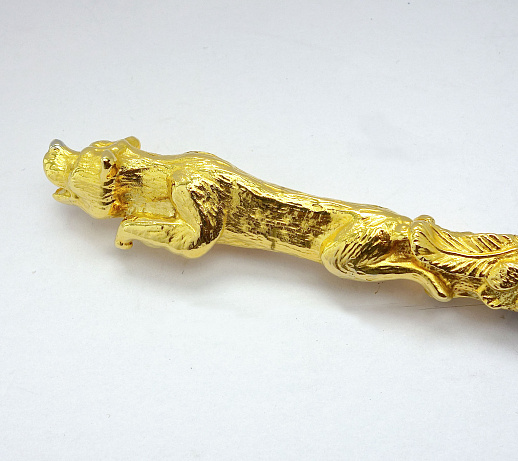 Набор шампуров "Звери". Позолота