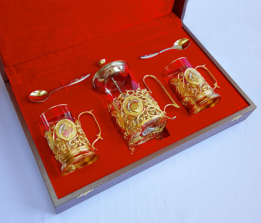 Набор для чая "Изобилие" купить с доставкой Набор для чая "Изобилие"