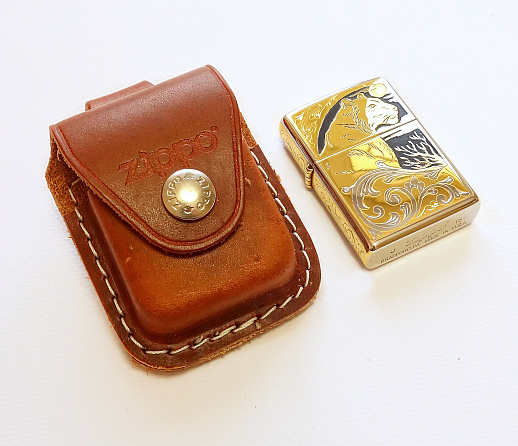 Зажигалка Zippo с гравировкой "Пантера" №2