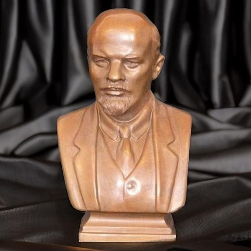 Бронзовый бюст «Ленин»