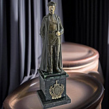 Бронзовая статуэтка "Ф.Дзержинский" (пьедестал)