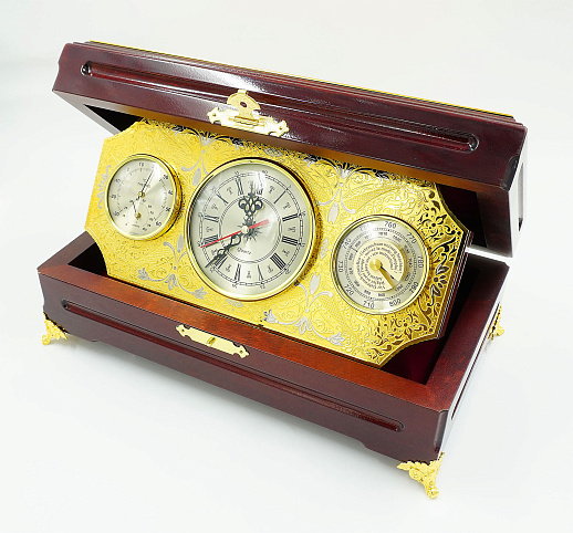 Метеостанция "Шкатулка" настольная купить с доставкой Метеостанция "Шкатулка" настольная