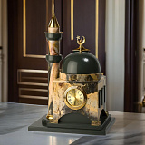 Часы из яшмы «Мечеть»