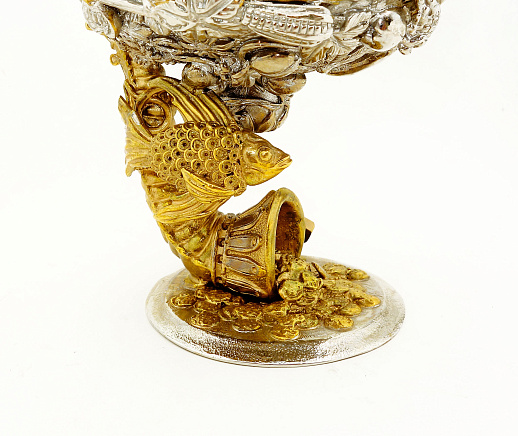 Подарочный бокал для коньяка "Рог изобилия"