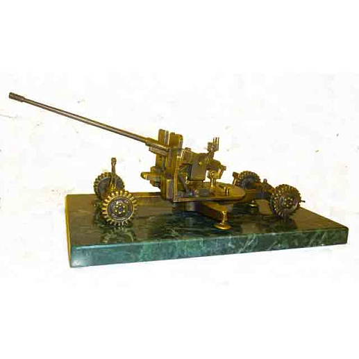 Бронзовая статуэтка Зенитная установка