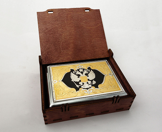 Сувенирный портсигар "Схватка" /на 9 сигарет. Златоуст купить с доставкой Сувенирный портсигар "Схватка" /на 9 сигарет. Златоуст