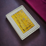 Обложка для паспорта женская "Цветы". Златоуст