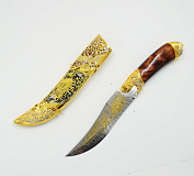 Нож "Бегущий волк". Златоуст